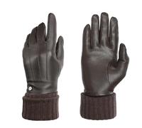 PEARLWOOD Damen Handschuh Lipa aus Schafleder mit Touch-Funktion | Dunkelbraun Größe XS