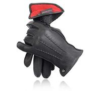 PEARLWOOD Herren Handschuhe LUKE I aus Ziegenleder I Schwarz Größe M