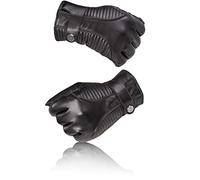 PEARLWOOD Herren Touchscreen Handschuhe Britt I aus Schafleder I Schwarz Größe M