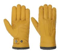 PEARLWOOD Newton Primaloft Lederhandschuhe Handschuhe Fingerhandschuhe Ziegenlederhandschuhe Herren - mit Futter Herbst-Winter Winter - 9 HS gelb