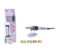 PEBARO 0250 - Strasskolben-Set mit 12 Aufsätzen, DIY-Kreativset