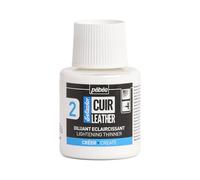 Pébéo - Setacolor Leder - Aufhellender Verdünner - Hilfsmittel für Leder und Kunstleder - Personalisierung Taschen, Schuhen, Turnschuhen, Sneakers - Widerstand gegen Kratzer, Falten, Reibung - 110 ml