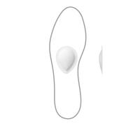 pedag Drop Leder Pelotte Doppelpack - perfekt geformt für Spreizfüße | nicht auftragendes Spreizfuß Polster ideal bei wenig Platz im Schuh | unterstützt & polstert das Quergewölbe