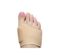 pedag Hallux-Vorfußpolster - Druckentlastung für Ballen & Vorfuß | lindert Spreizfuß & Hallux Valgus | Textilbinde mit Hallux-Gel Polster | durch einfaches Wenden an beiden Füßen tragbar