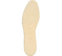 Pedag Merino Magic Step - die kuschelwarme Merino-Sohle mit Memory Schaum (Gr. 36-46) + Rema Einlagenbeutel (40, Beige)