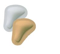 pedag T-Form Leder Pelotte - perfekte Form für mittlere & hohe Längsgewölbe | nicht auftragendes Spreizfuß Polster & somit ideal bei wenig Platz im Schuh | unterstützt das Quergewölbe flächig