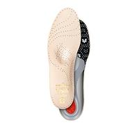 pedag Viva High - das Spezial-Fußbett mit extra hoher Längsgewölbestütze für den Hohlfuß (Gr.36-46) + Rema Einlagenbeutel (39, Hellbraun)