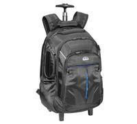 PEDEA Rucksack Trolley PREMIUM Laptop-Fach bis 17,3 Zoll (43,9 cm) mit Übernachtungsfach, schwarz