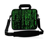 Pedea Design Schutzhülle Notebook Tasche 13,3 Zoll (33,8cm) mit Schultergurt matrix