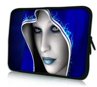 Pedea Design Schutzhülle Notebook Tasche 17,3 Zoll (43,9cm) neopren blue woman