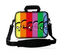 Pedea Design Schutzhülle Notebook Tasche 33,8 cm (13,3 Zoll) mit Schultergurt neopren color faces