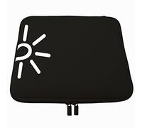 Pedea Design Schutzhülle Notebook Tasche bis 10,2 Zoll (25,9cm), Sun Schwarz