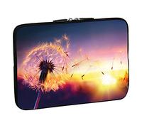 PEDEA Design Schutzhülle Notebook Tasche bis 15,6 Zoll (39,6cm), Dandelion