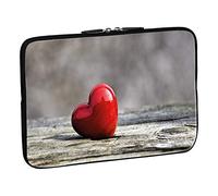 PEDEA Design Schutzhülle Notebook Tasche bis 15,6 Zoll (39,6cm), Love