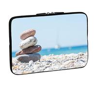 PEDEA Design Tablet PC Tasche 10,1 Zoll (25,6cm) neopren, Stacked Stones