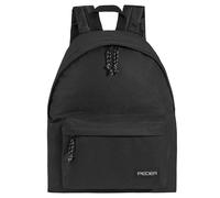 PEDEA Freizeit Rucksack "Style" Unisex Rucksack mit 24 L und Notebookfach bis 13,3 Zoll (33,8cm), schwarz