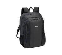 PEDEA Rucksack *First One* Wasserabweisender Freizeit Gaming Laptop Rucksack bis 17,3 Zoll (43,9cm), Schwarz/Blau
