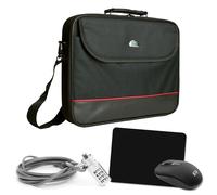 PEDEA Laptop Starterset Trendline 17,3" (43,9 cm) Schwarz
