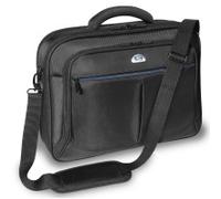 PEDEA Laptoptasche 15,6 Zoll (39,6 cm) PREMIUM Notebook Umhängetasche mit Schultergurt, schwarz