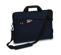 Pedea Laptoptasche Fashion Notebook-Tasche bis 15,6 Zoll (39,6 cm) Umhängetasche mit Schultergurt, blau/schwarz
