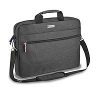 Pedea Laptoptasche 15,6 Zoll (39,6cm) URBAN-HIP Notebook Umhängetasche mit Tablet Fach, grau