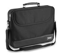 Pedea Laptoptasche 17,3 Zoll (43,9 cm) BLACKLINE Notebook Umhängetasche mit Schultergurt, schwarz
