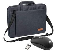 PEDEA Notebooktasche "ELEGANCE" 39,6cm (15.6"), grau + Maus (SET010-66066410)