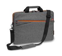 PEDEA Notebook Tasche "Fashion" für Geräte bis 15,6" (39,6cm) Grau/Orange