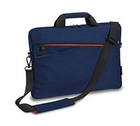 Pedea - Laptoptasche *Fashion* Notebook-Tasche bis 15,6 Zoll - Laptop Umhängetasche mit Schultergurt - Laptophülle blau - Notebooktasche für Damen & Herren