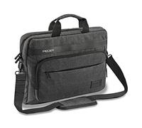 Pedea Laptoptasche URBAN-NICE Notebook Umhängetasche mit Tablet Fach, grau 17,3 Zoll
