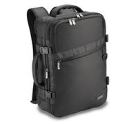 Pedea Notebook-Rucksack Clutch 15,6 Zoll (39,6cm) I Laptop-Rucksack mit Reisefach I 2 in 1 Laptop-Rucksack & Tasche I Laptoprucksack schwarz