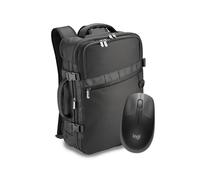 Pedea Notebook-Rucksack Clutch 15,6 Zoll (39,6cm) I Laptop-Rucksack mit Reisefach I 2 in 1 Laptop-Rucksack & Tasche I Laptoprucksack schwarz