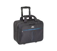 PEDEA Trolley Rollkoffer PREMIUM AIR Laptop-Fach bis 17,3 Zoll (43,9 cm) mit Übernachtungsfach, schw