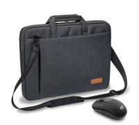 PEDEA Notebooktasche "ELEGANCE" 39,6cm (15.6"), grau + Maus (SET010-66066410)