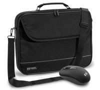 PEDEA Notebooktasche Fair 15,6" (39,6 cm) schwarz + PC-Maus (SET010-66068010)