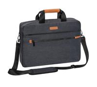 PEDEA Notebooktasche / Laptoptasche "Elegance" Pro für Notebooks bis 17,3 Zoll (43,9cm), grau