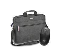 PEDEA Laptoptasche URBAN-HIP 17,3 Zoll (43,9 cm) mit Tablet Fach, grau