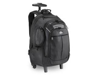 PEDEA Rucksack Trolley PREMIUM Laptop-Fach bis 17,3 Zoll (43,9 cm) mit Übernachtungsfach, schwarz