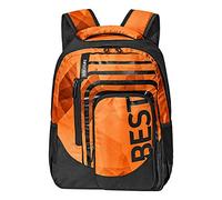 PEDEA Unisex Rucksack „BESTLIFE BREVIS“ Schultasche Freizeittasche mit Laptopfach bis 15,6 Zoll (39,6cm), orange