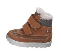 RICOSTA Jungen Stiefel Pedro, Kinder Lauflernschuhe, Weite: Weit, lose Einlage, Sympatex, wasserdicht, Klettstiefel, Booties, Curry/Hazel (260), 27 EU