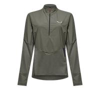 Salewa - Women's Pedroc Dry Wind HZ Tee - Longsleeve, Gr. L 40, blau (MorningBlue)