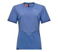 Salewa T-Shirt Pedroc Dry'ton Wind – windabweisend, atmungsaktiv – Damen Gr. 34 Morning Blue