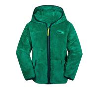 Peek U Fleecejacke "Fox" in Grün - Größe 122 | Kids Fleecejacken Fleecepullover