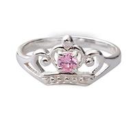 Peers Hardy Disney Princess R900068ZPL-3.PH Kinderring aus Sterlingsilber mit Zirkonia-Krone, R900068ZPL-3.PH