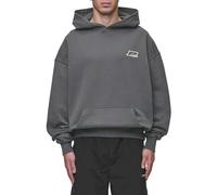 Pegador Herren Hoodie Fox Oversized, Anthracite, M