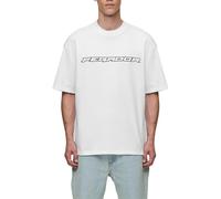 Pegador Herren T-Shirt Alden Oversized, weiß, M