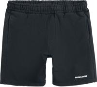 Pegador Sweatshorts mit elastischem Bund in Black, Größe S