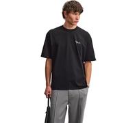 Pegador Pike Oversized T-Shirt Herren Washed Black White M