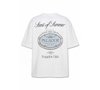 Pegador Ramon Oversized Tee Oversize T-Shirt weiß in XXL