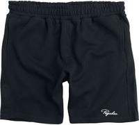 Pegador Sweatshorts mit Logo-Stitching und Eingrifftaschen in Black, Größe XL